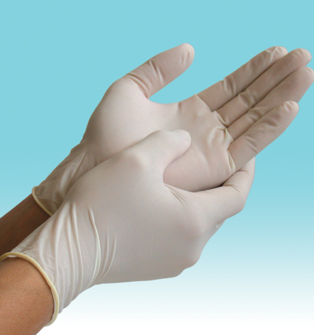 Dynarex® SafeTouch® Disposable Powder-Free Latex Exam Gloves
